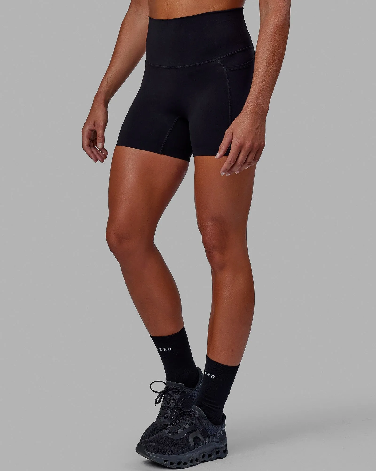 Elixir X-Short Tights With Pockets - Black