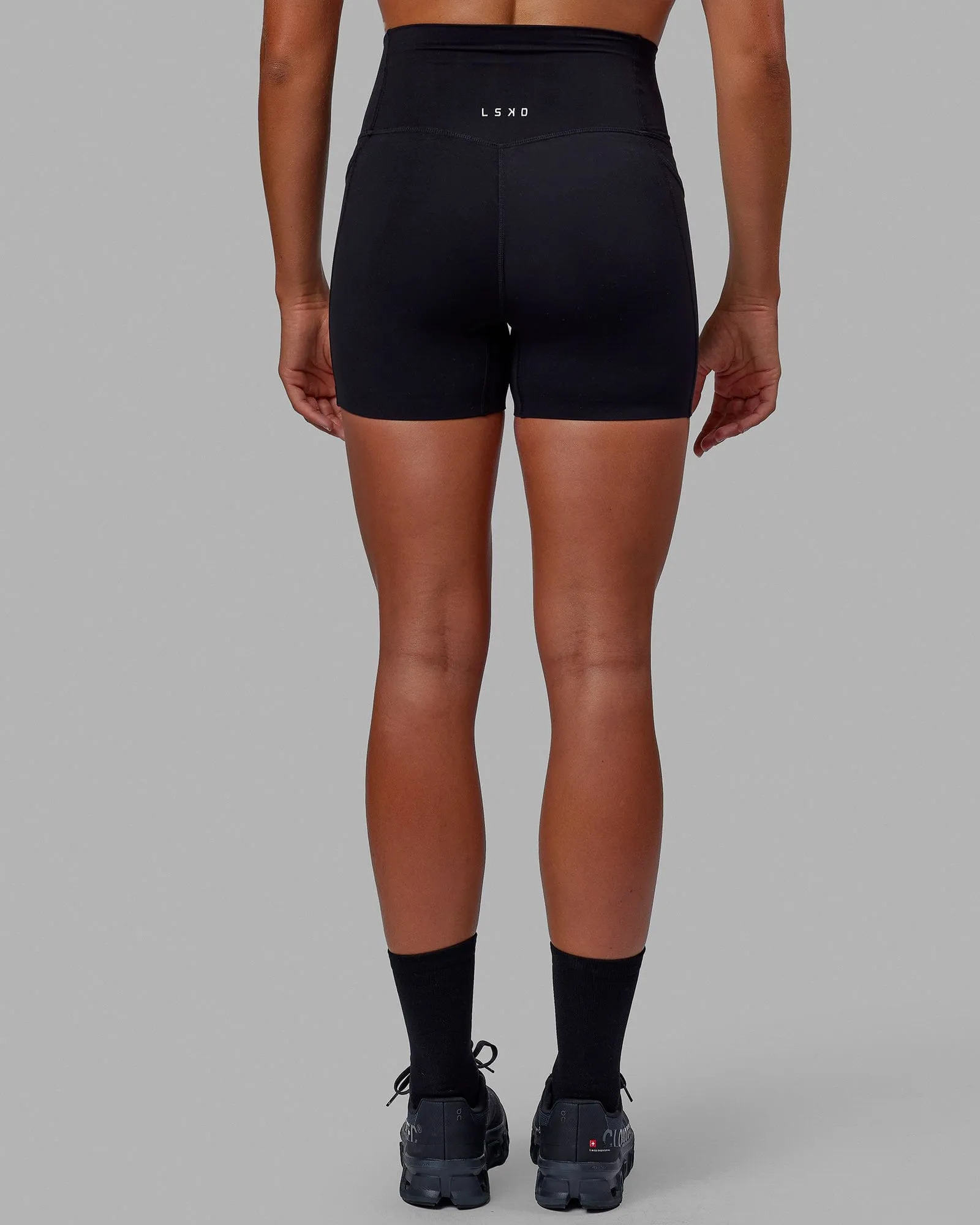 Elixir X-Short Tights With Pockets - Black