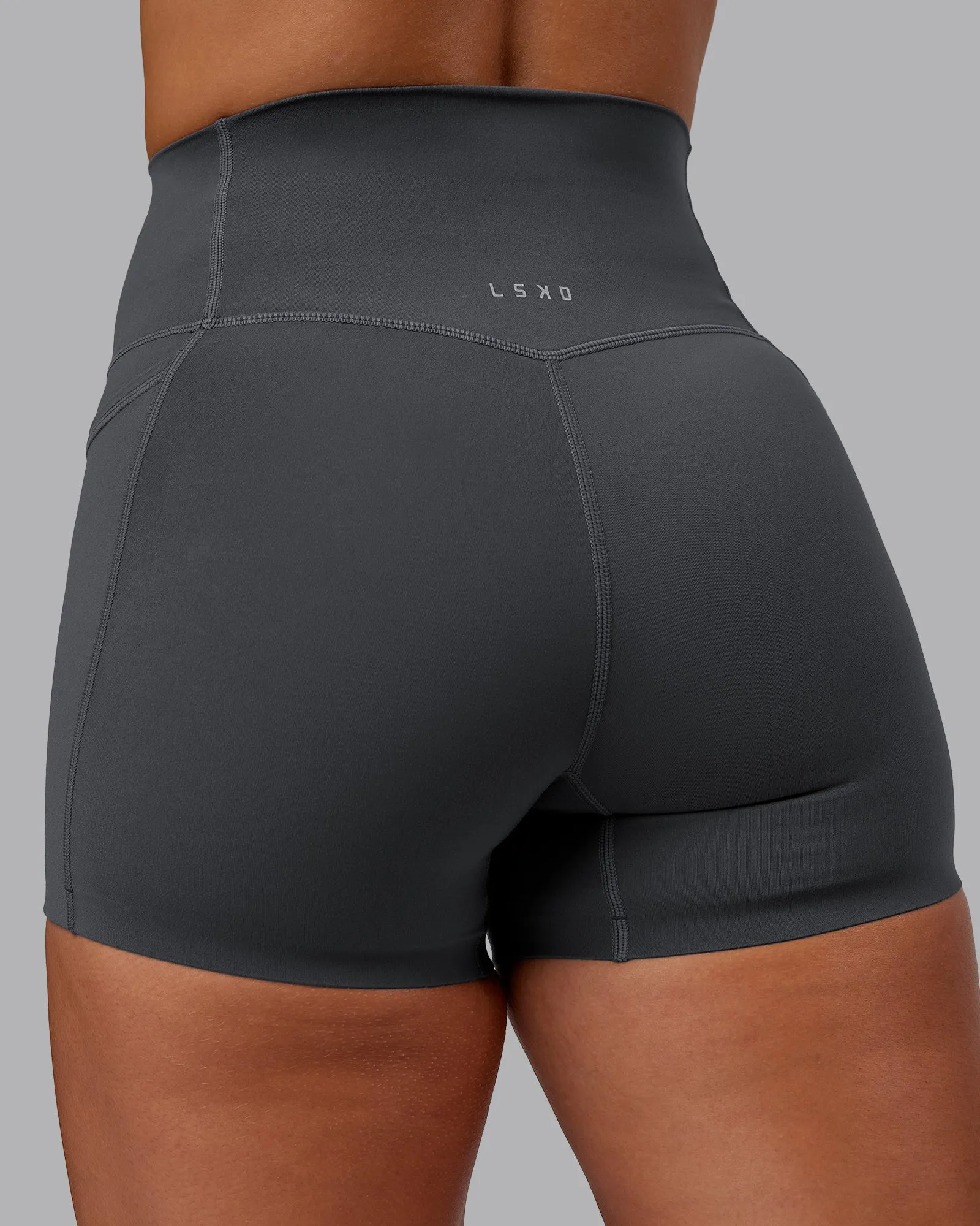 Elixir X-Short Tights With Pockets - Dark Storm