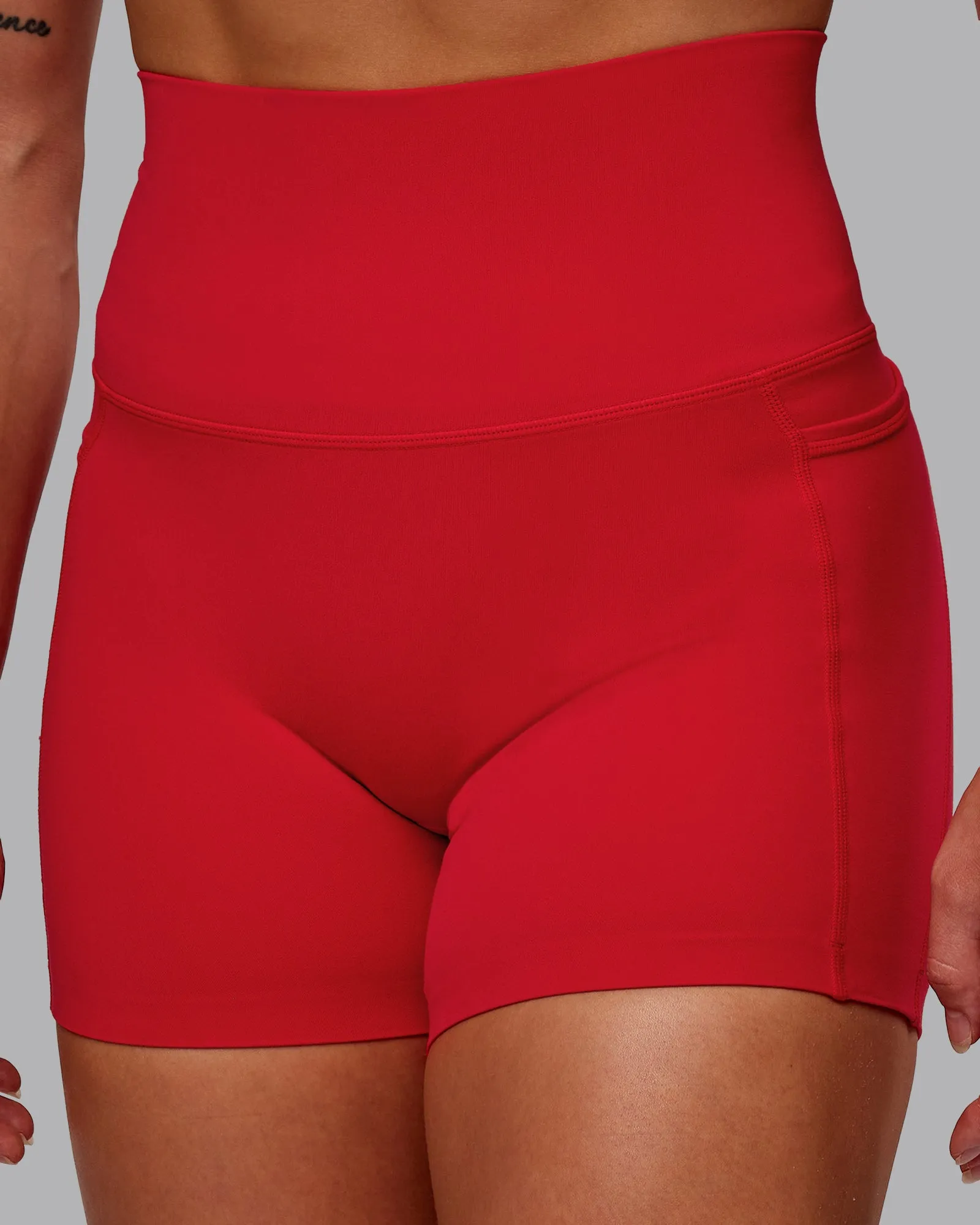Elixir X-Short Tights With Pockets - Flame