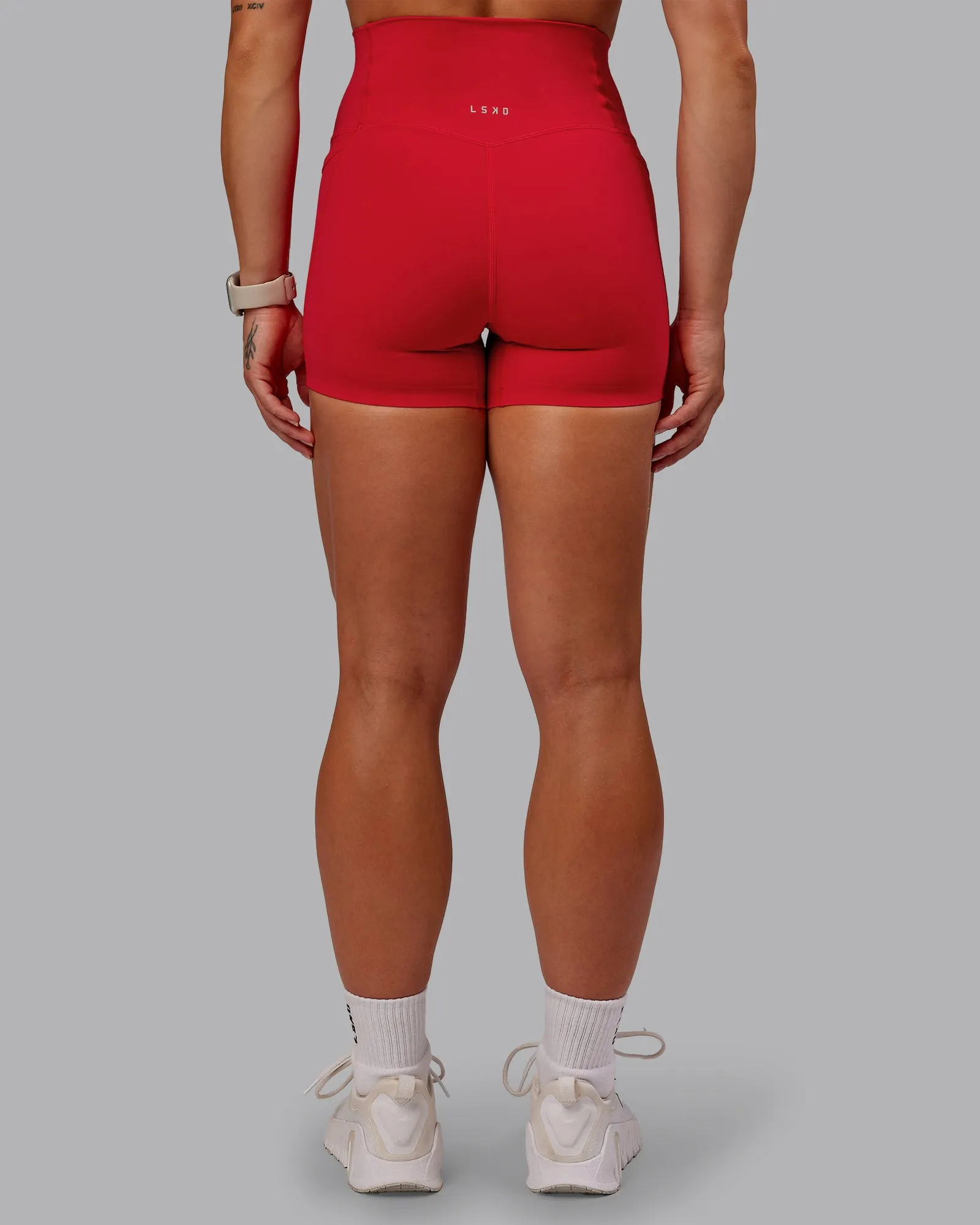 Elixir X-Short Tights With Pockets - Flame