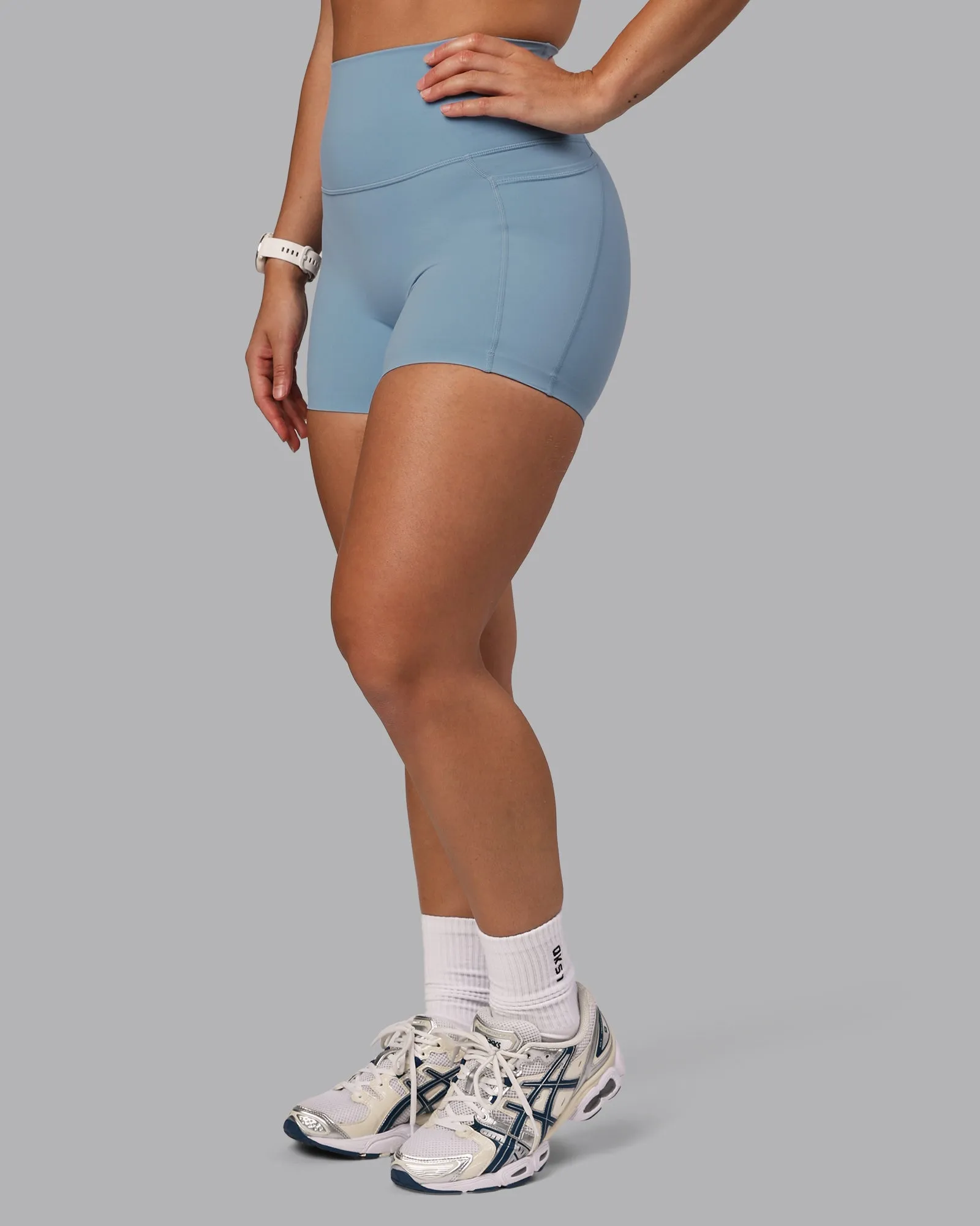 Elixir X-Short Tights With Pockets - Glacier Lake