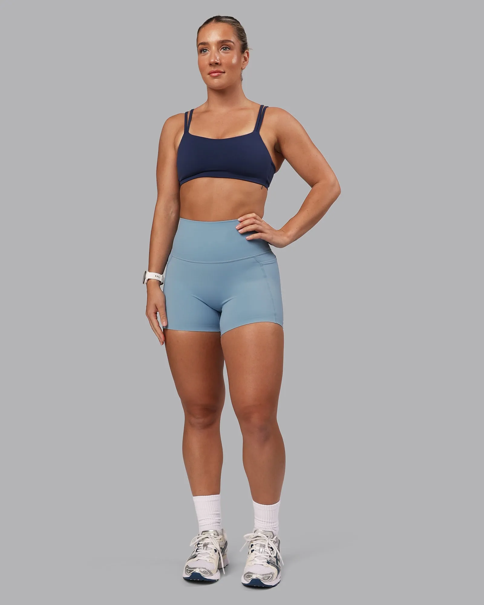 Elixir X-Short Tights With Pockets - Glacier Lake