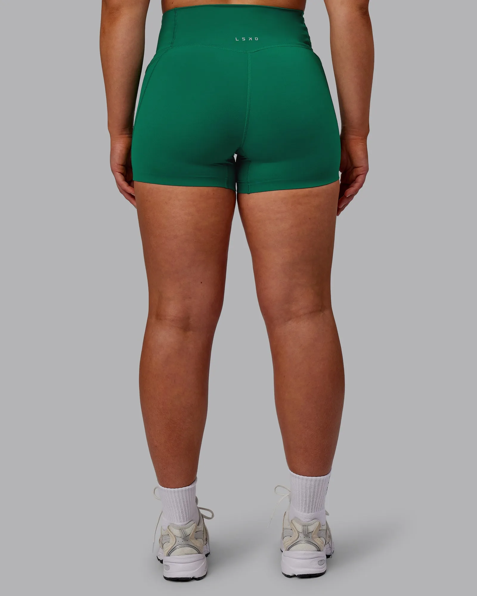 Elixir X-Short Tights With Pockets - Malachite