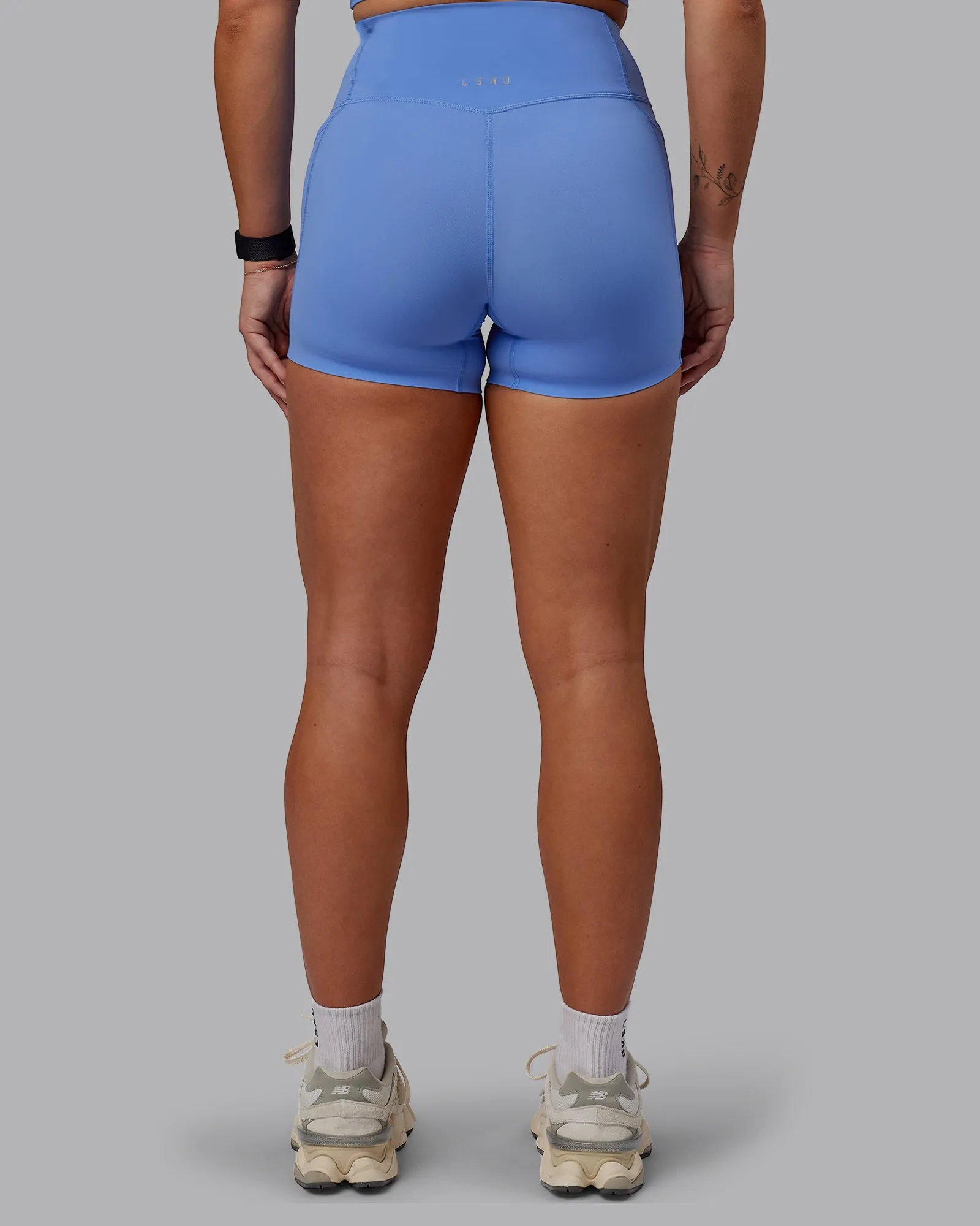 Elixir X-Short Tights With Pockets - Ultramarine