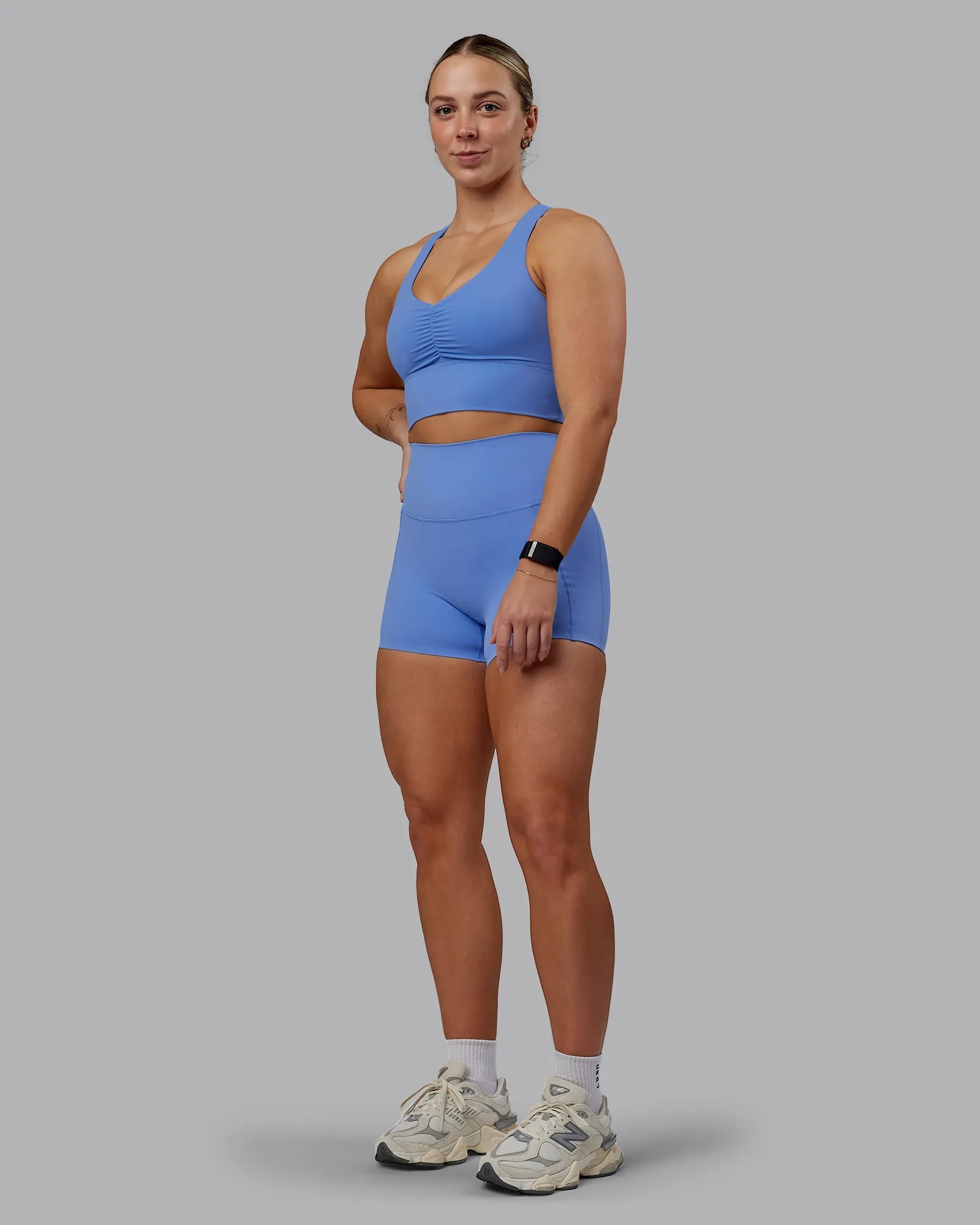 Elixir X-Short Tights With Pockets - Ultramarine