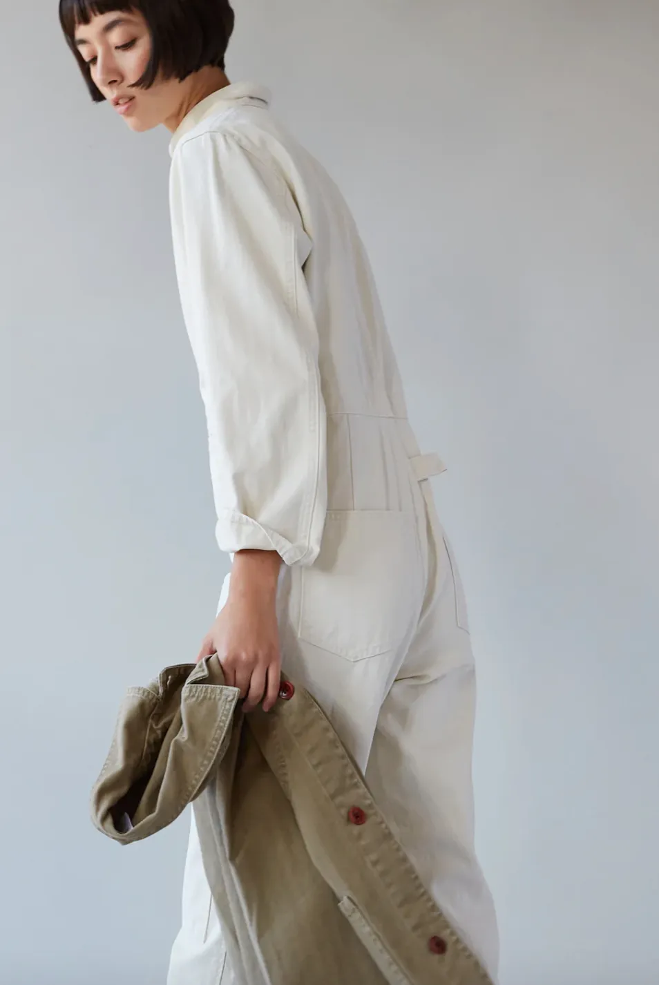 Fincher Jumpsuit, Bone