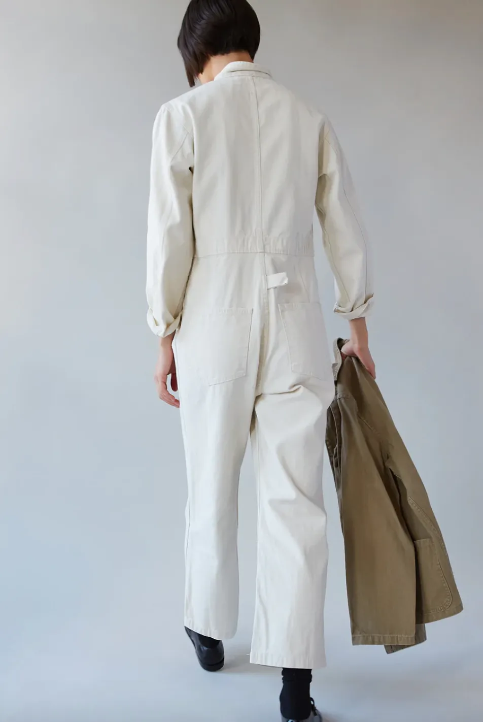 Fincher Jumpsuit, Bone