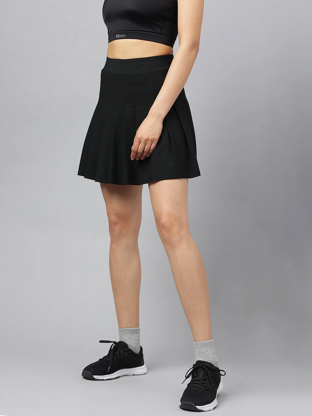 Fitkin Flared Mini Skirt