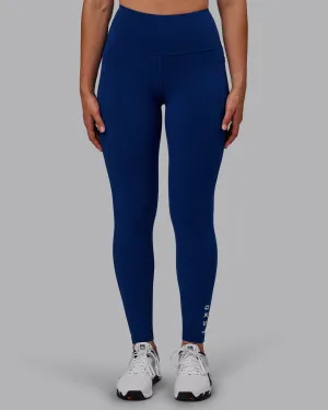Flux Full Length Tights - Midnight Blue