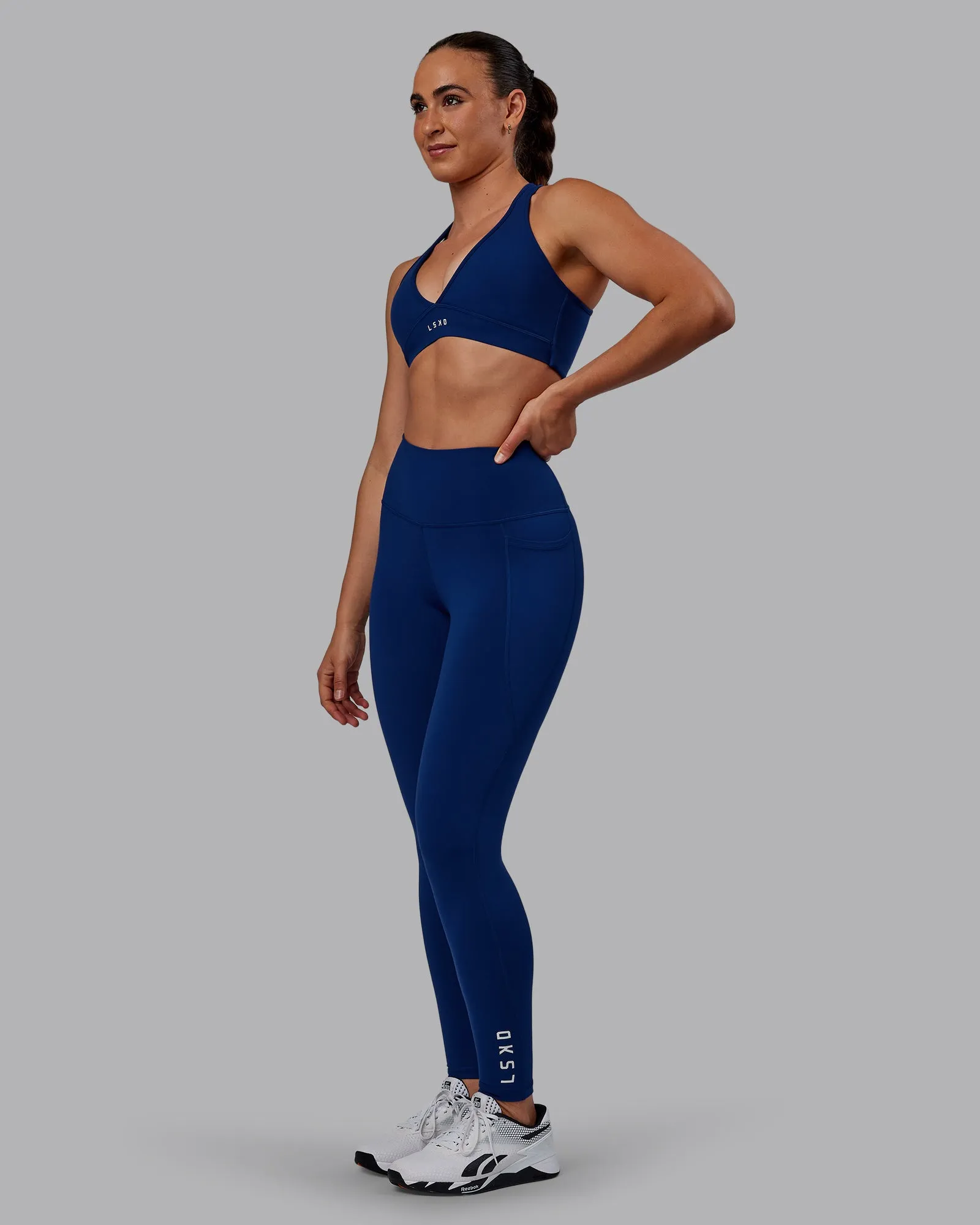 Flux Full Length Tights - Midnight Blue