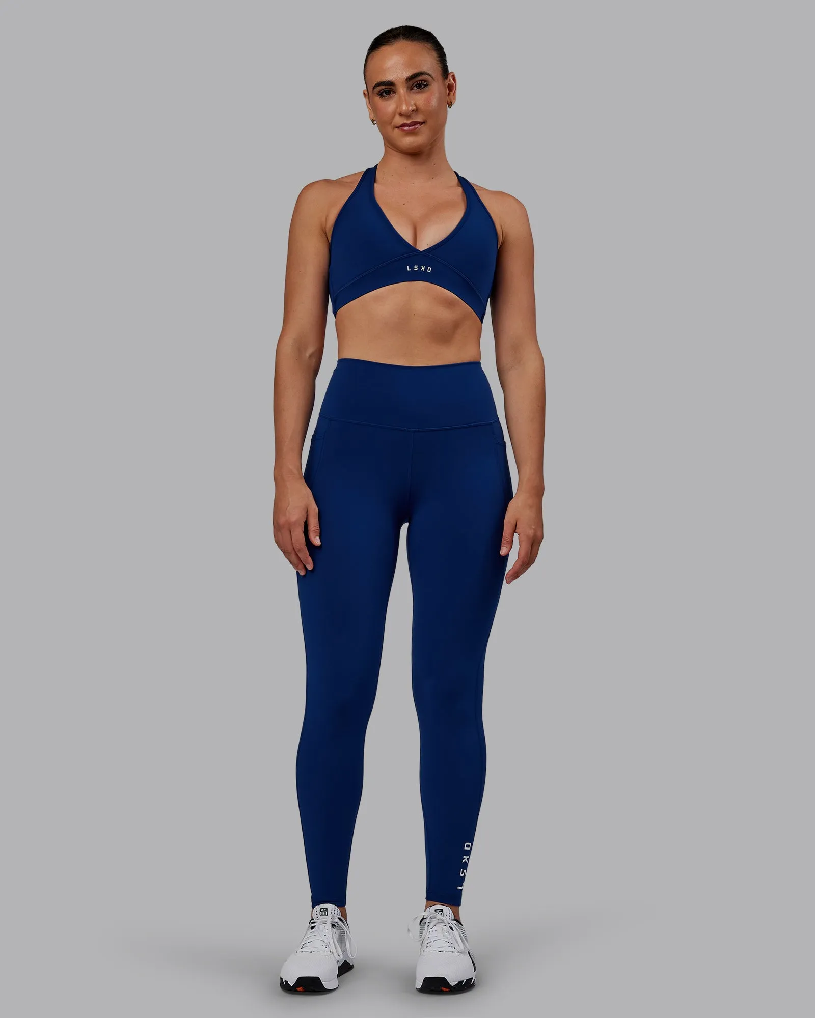 Flux Full Length Tights - Midnight Blue