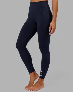 Flux Full Length Tights - Navy
