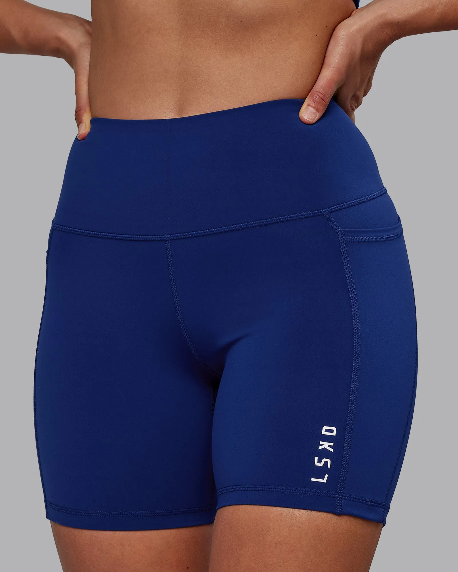 Flux Mid Short Tights - Midnight Blue