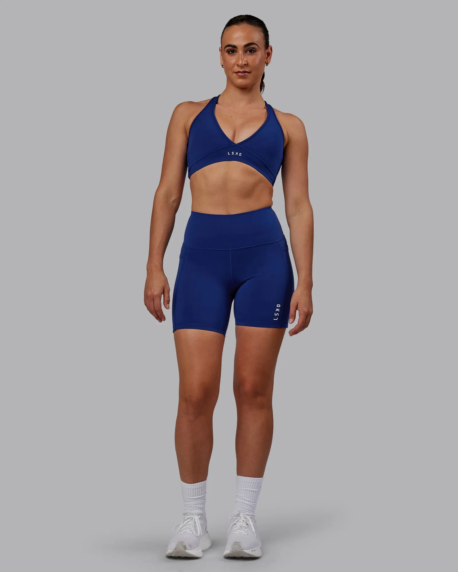 Flux Mid Short Tights - Midnight Blue
