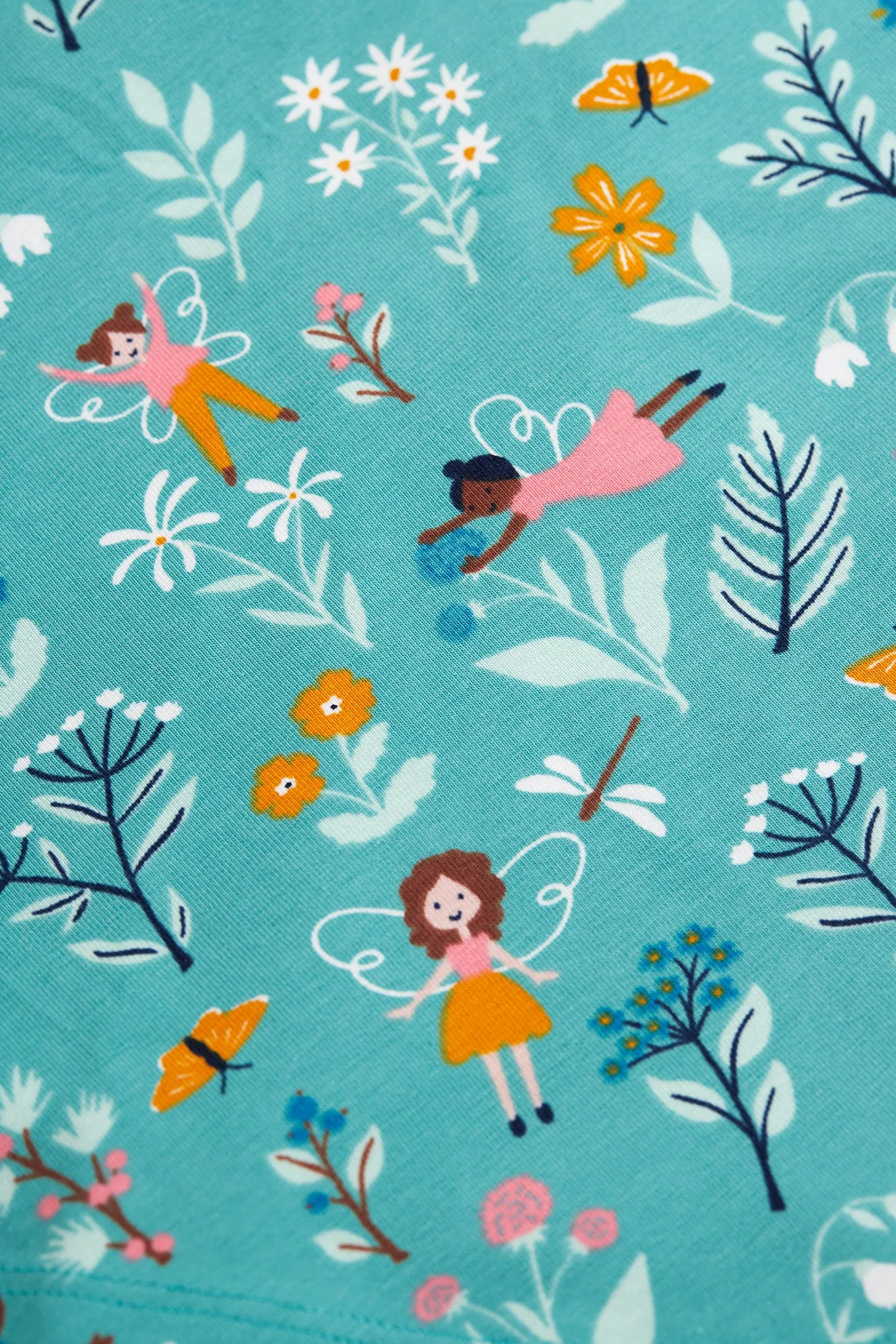 Frugi Fairy Forest Skater Dress- Organic Cotton-Children's Clothing