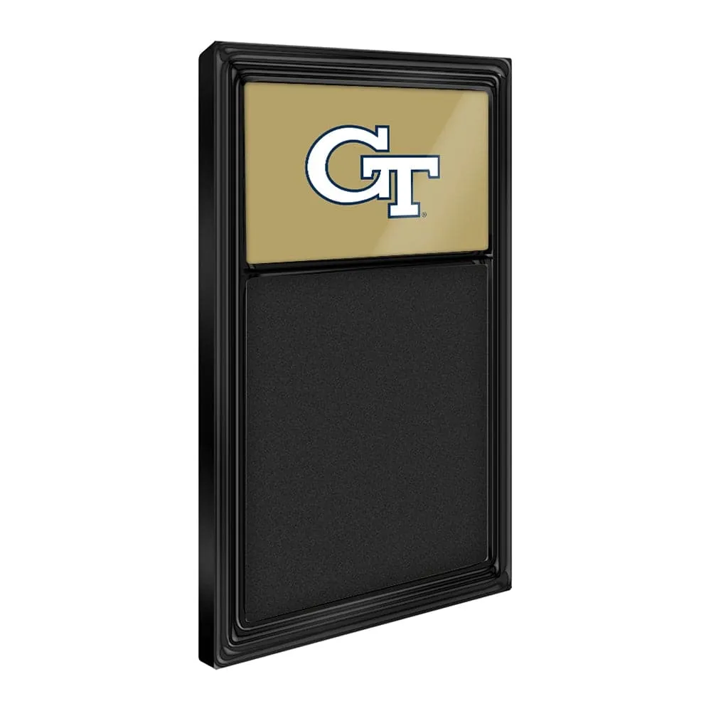 Georgia Tech Yellow Jackets: Chalk Note Board