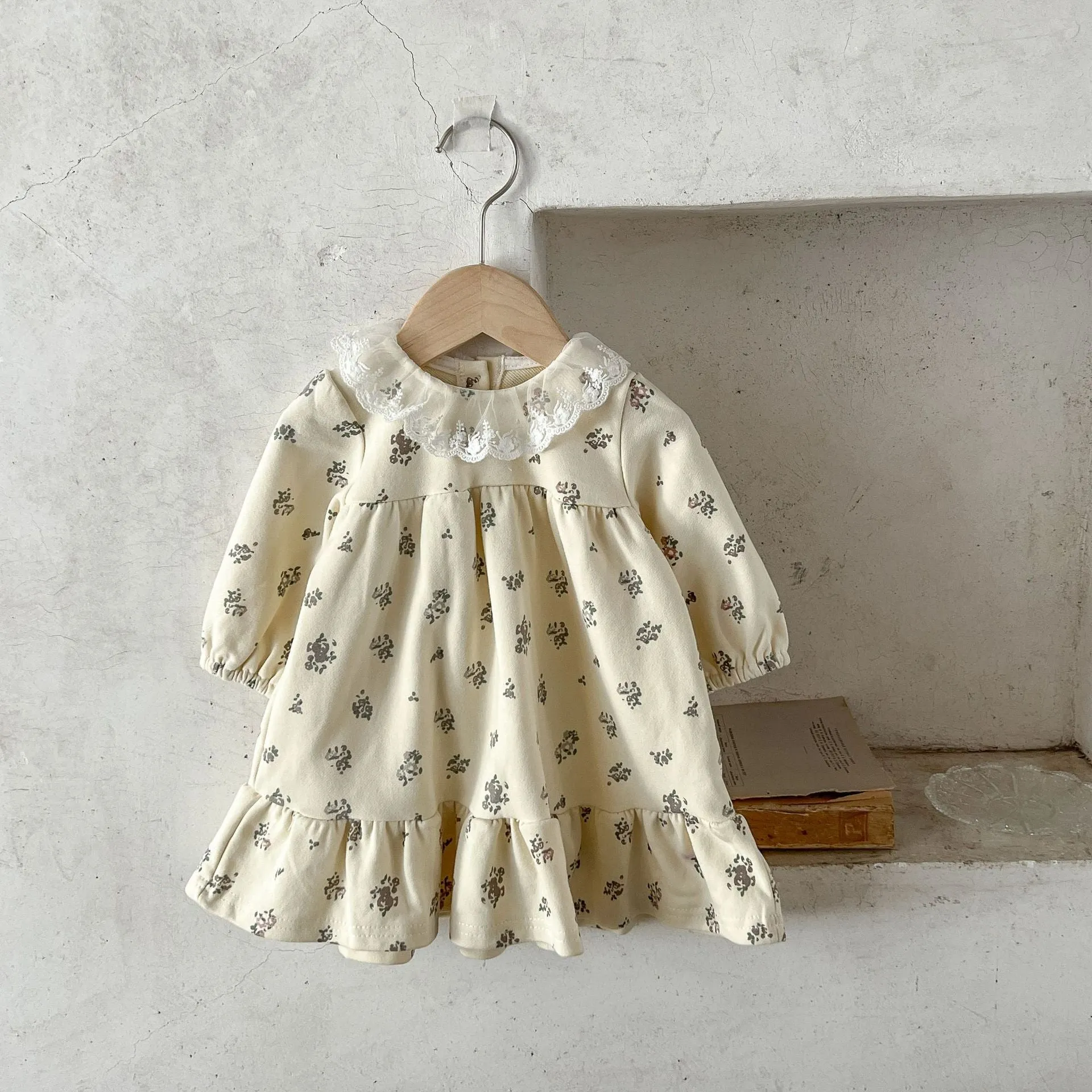 Girls Autumn Floral Dress