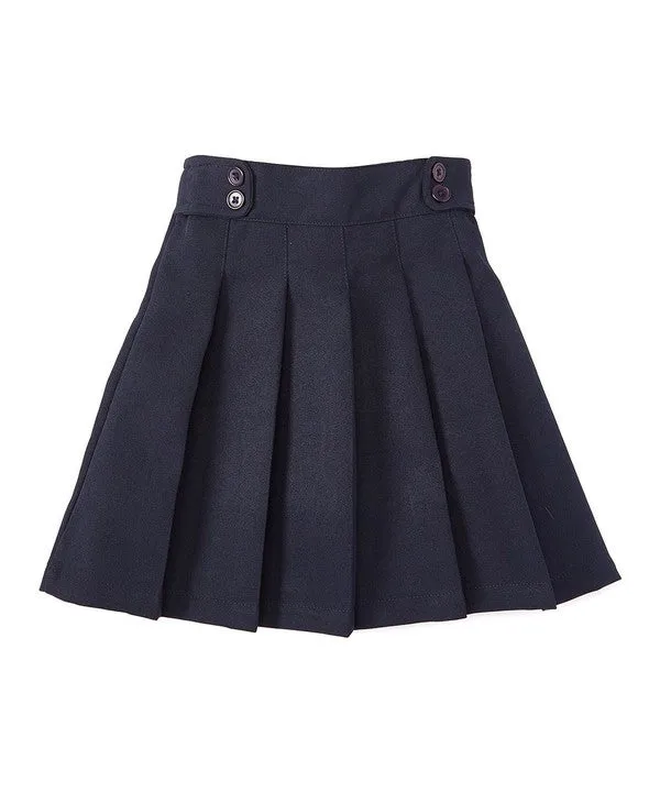 Girl's Navy Uniform Skirts Scooter 4/5-16