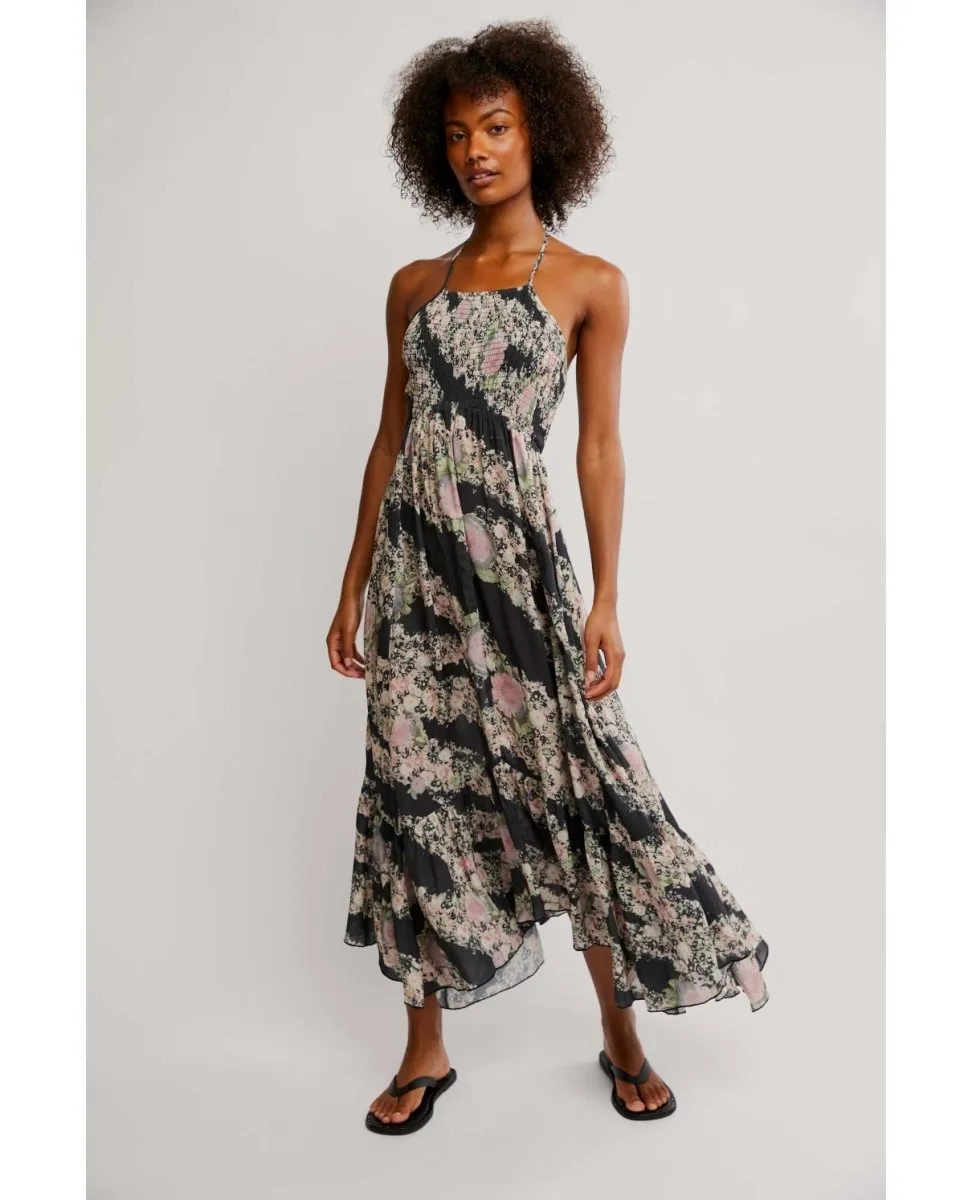 Heat Wave Printed Maxi Granite Combo