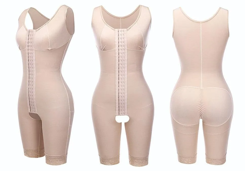 High Compression Waist Trainer Full Body Shaper Overbust Slimming Sheath Corset Girdle Butt Lifter