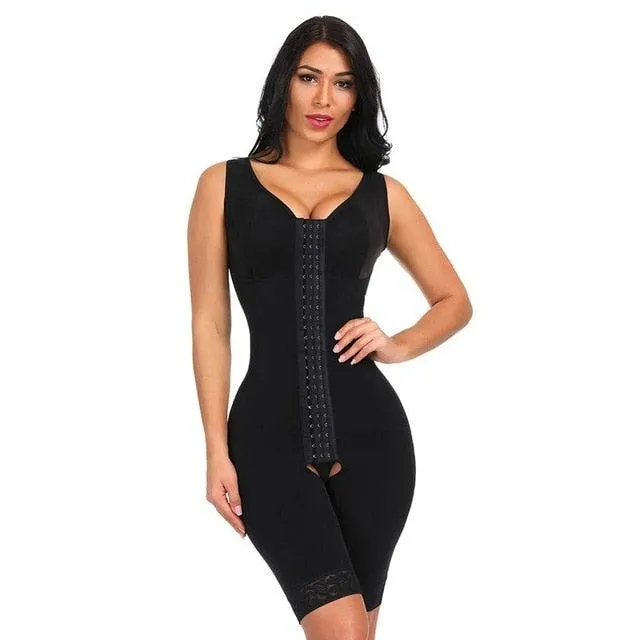 High Compression Waist Trainer Full Body Shaper Overbust Slimming Sheath Corset Girdle Butt Lifter