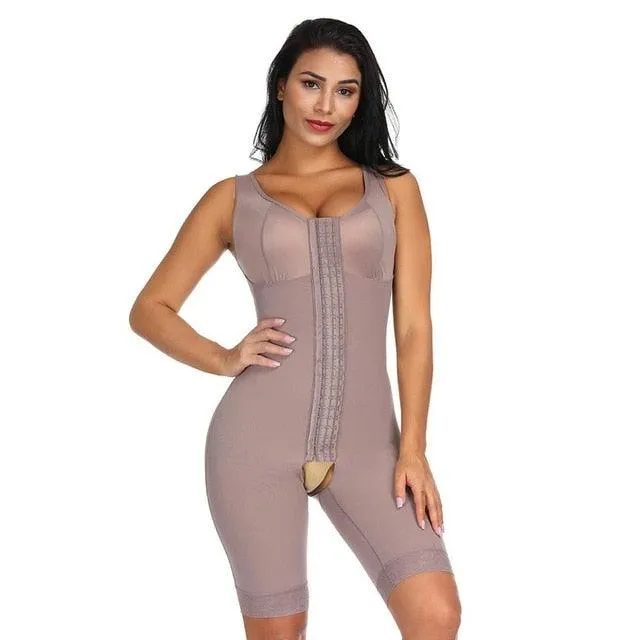 High Compression Waist Trainer Full Body Shaper Overbust Slimming Sheath Corset Girdle Butt Lifter