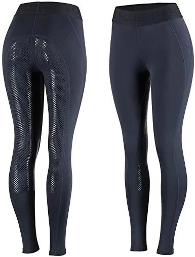 Horze Kid's Madison Full Seat Tights, Silicone Grip