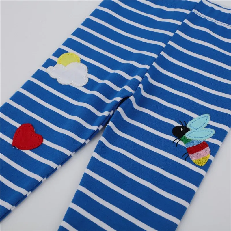 Jumping Meters Cute Baby Girls Animal Print Skinny Leggings