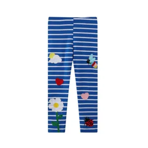 Jumping Meters Cute Baby Girls Animal Print Skinny Leggings