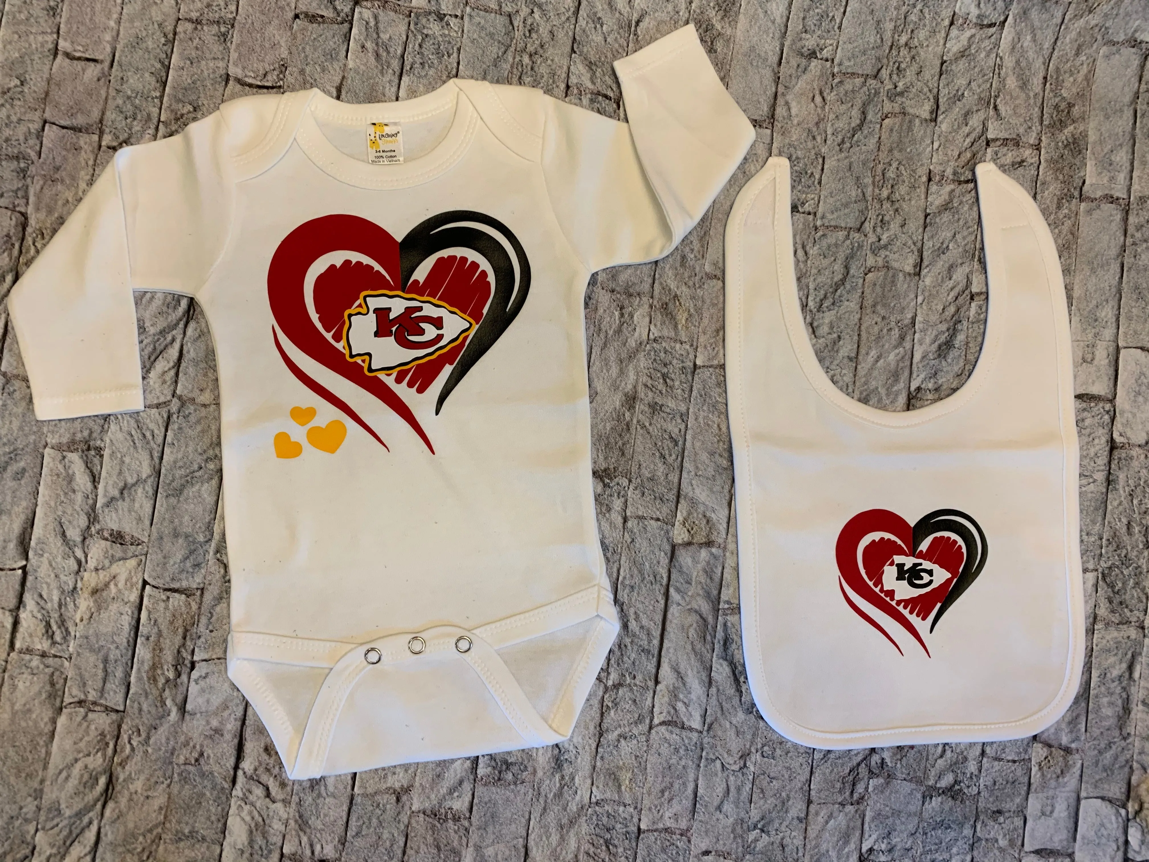 KC Chiefs Baby Outfit