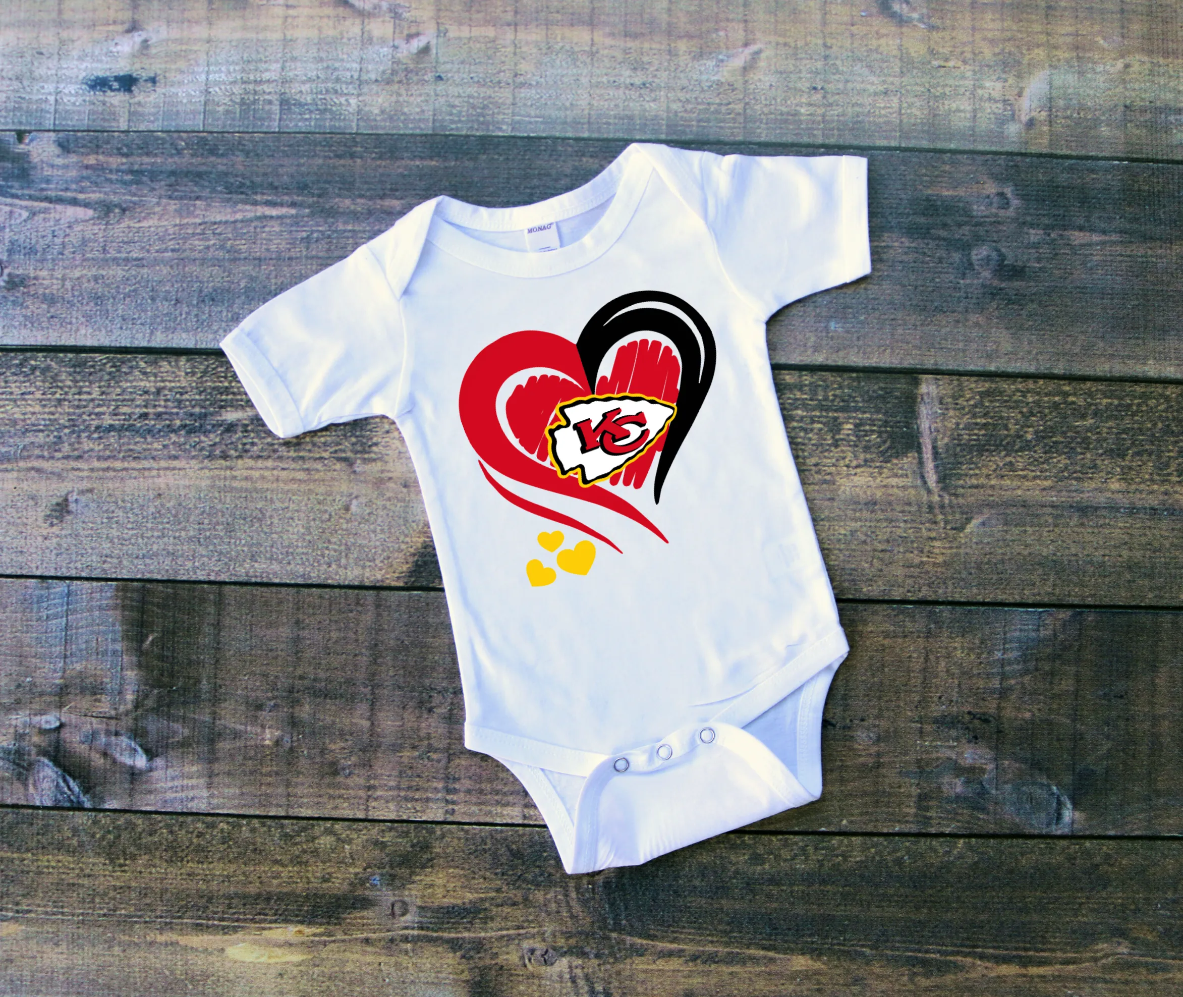 KC Chiefs Baby Outfit