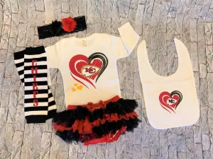 KC Chiefs Baby Outfit