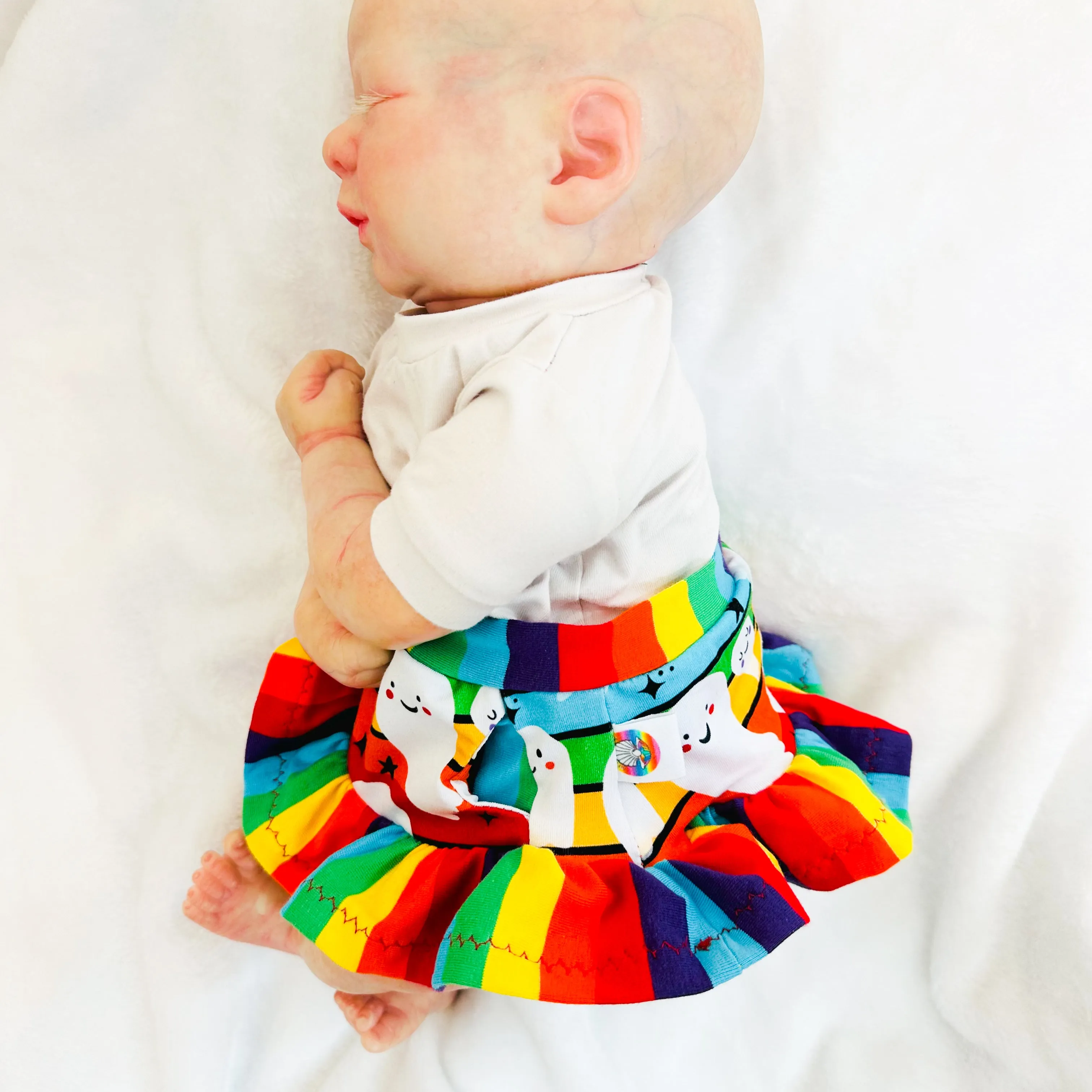 Kids Special Event Tiered Pocket Skirt