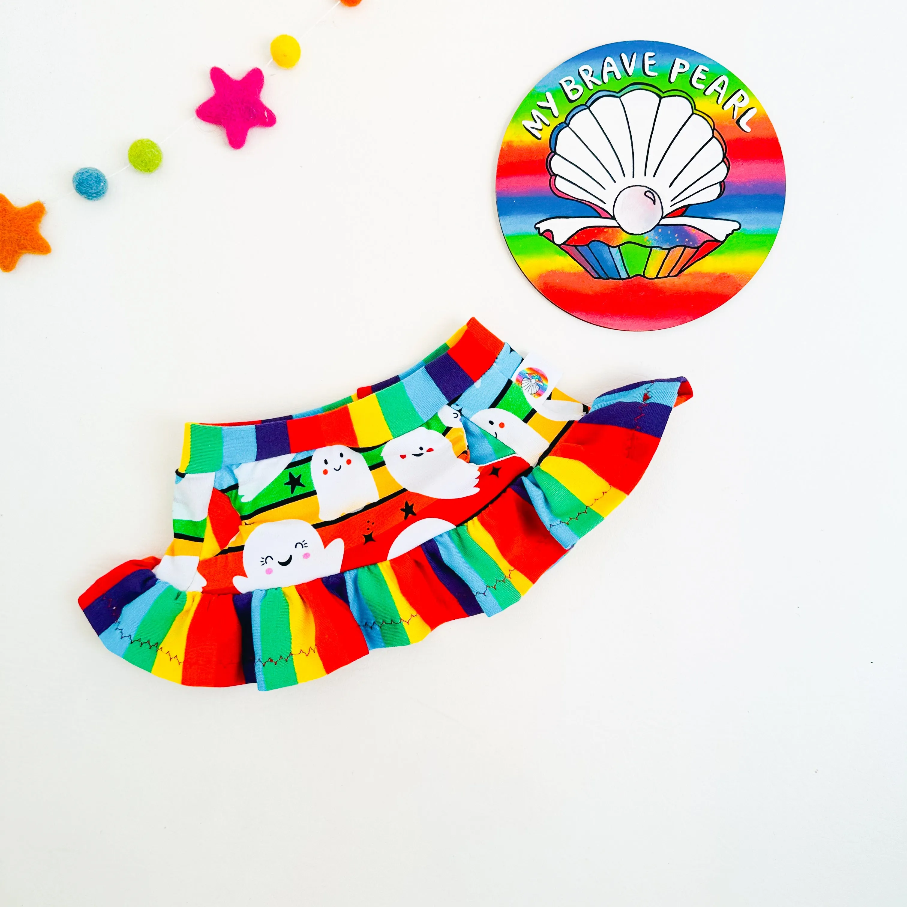 Kids Special Event Tiered Pocket Skirt