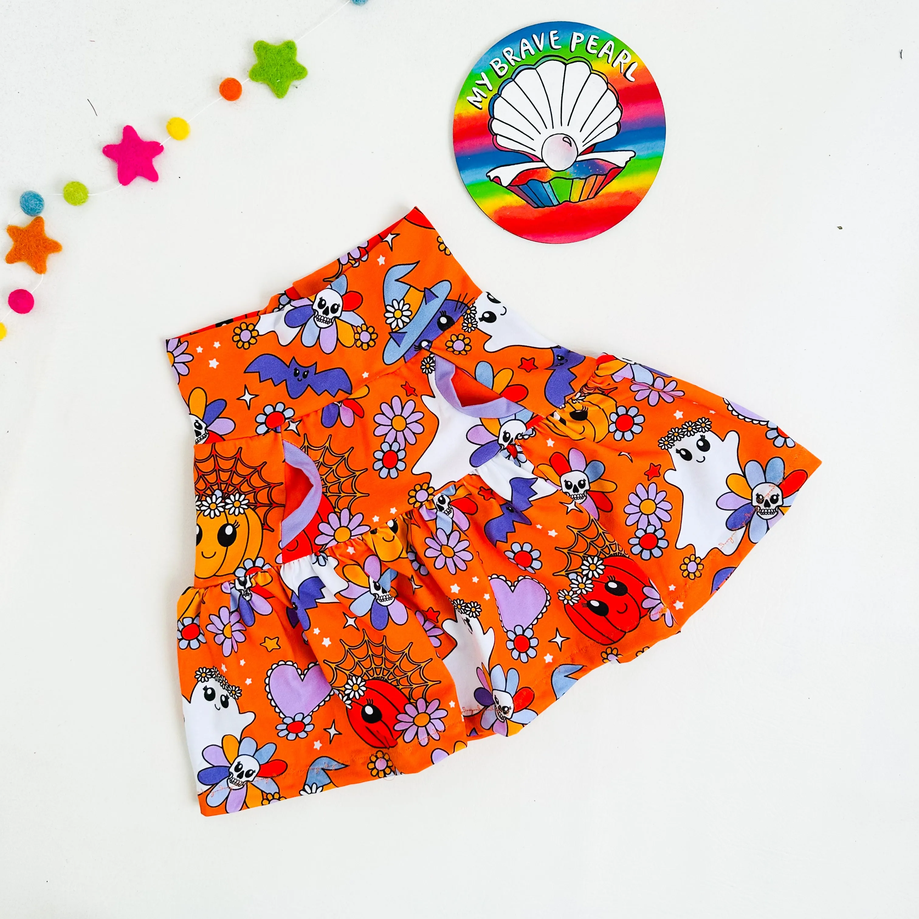 Kids Special Event Tiered Pocket Skirt