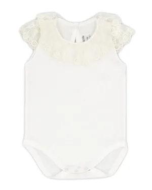 Lace Trim Bodysuit
