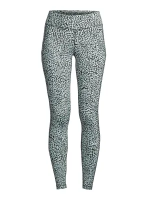 Legginsy CASALL Essential Printed Tights zielony