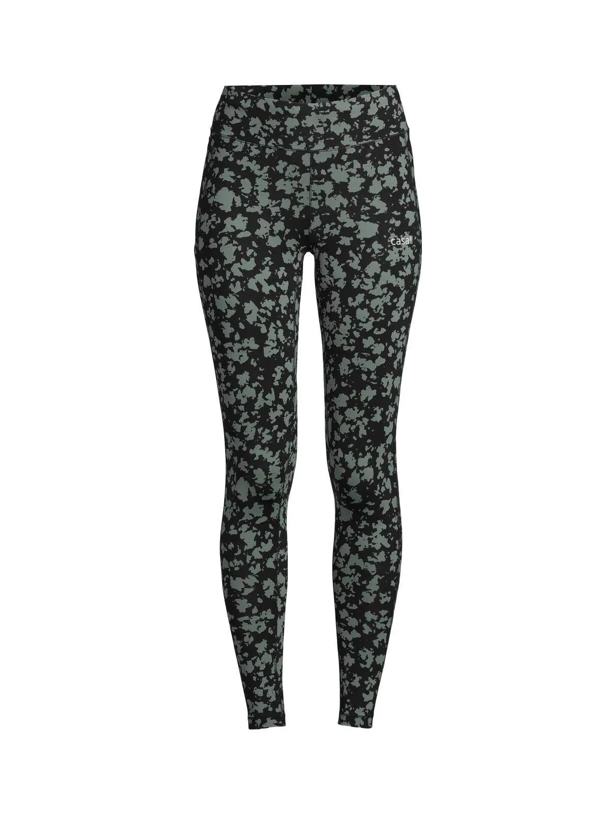 Legginsy CASALL Essential Tights Printed zielony