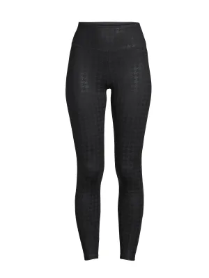 Legginsy CASALL Sandy High Waist Printed Tights czarny
