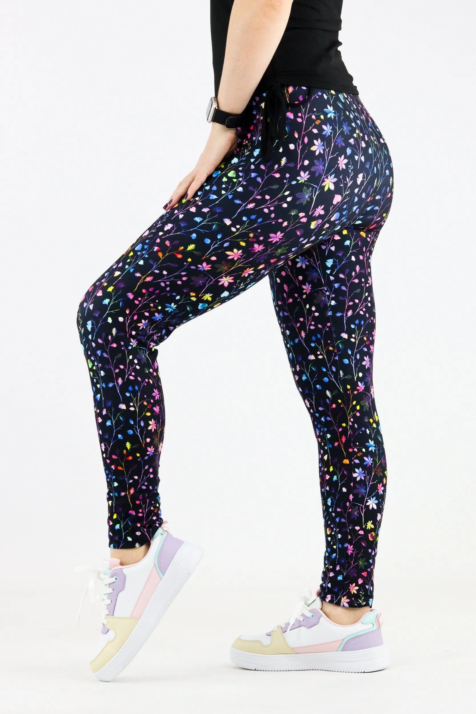 Little Leaves - Casual Full Leggings