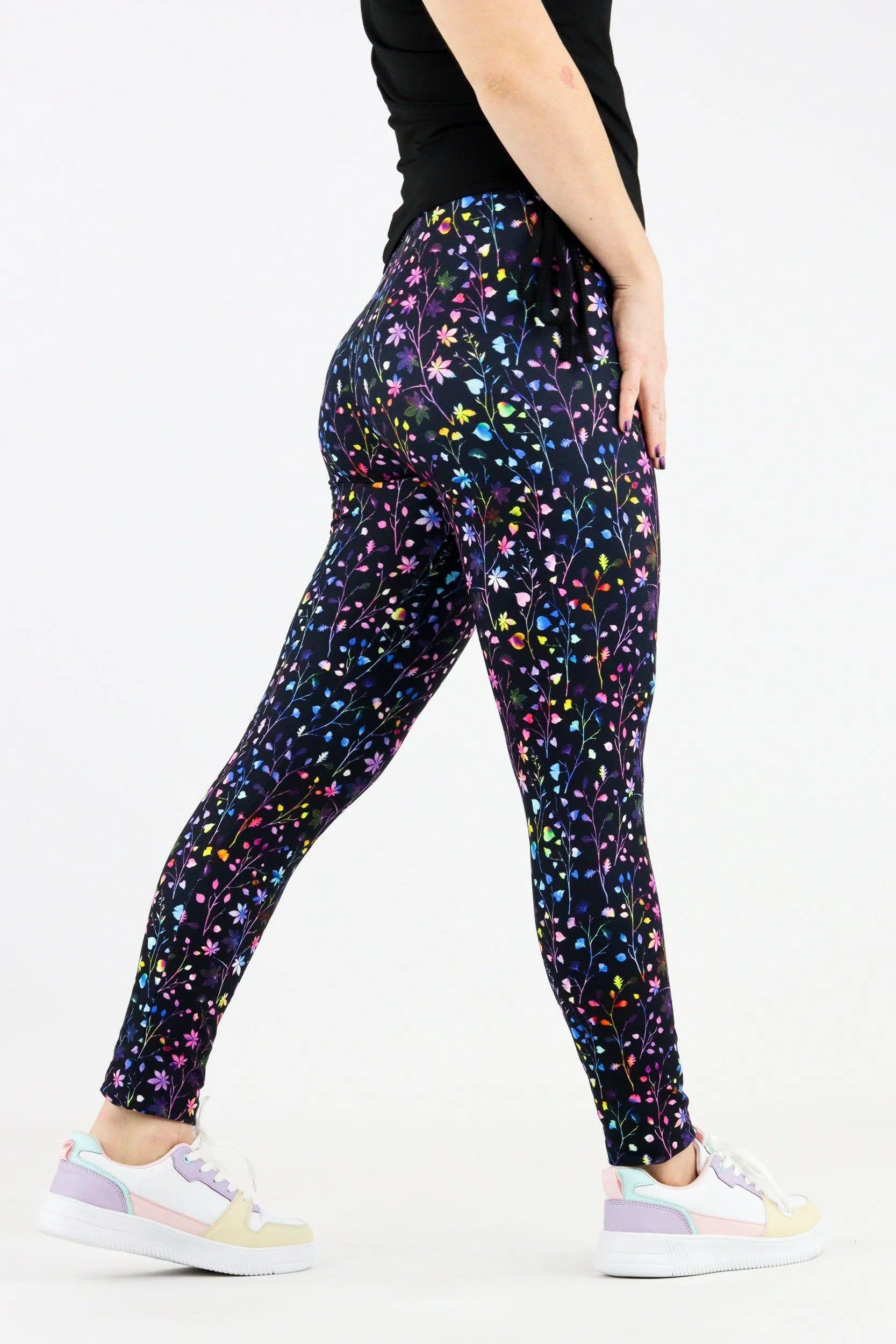 Little Leaves - Casual Full Leggings