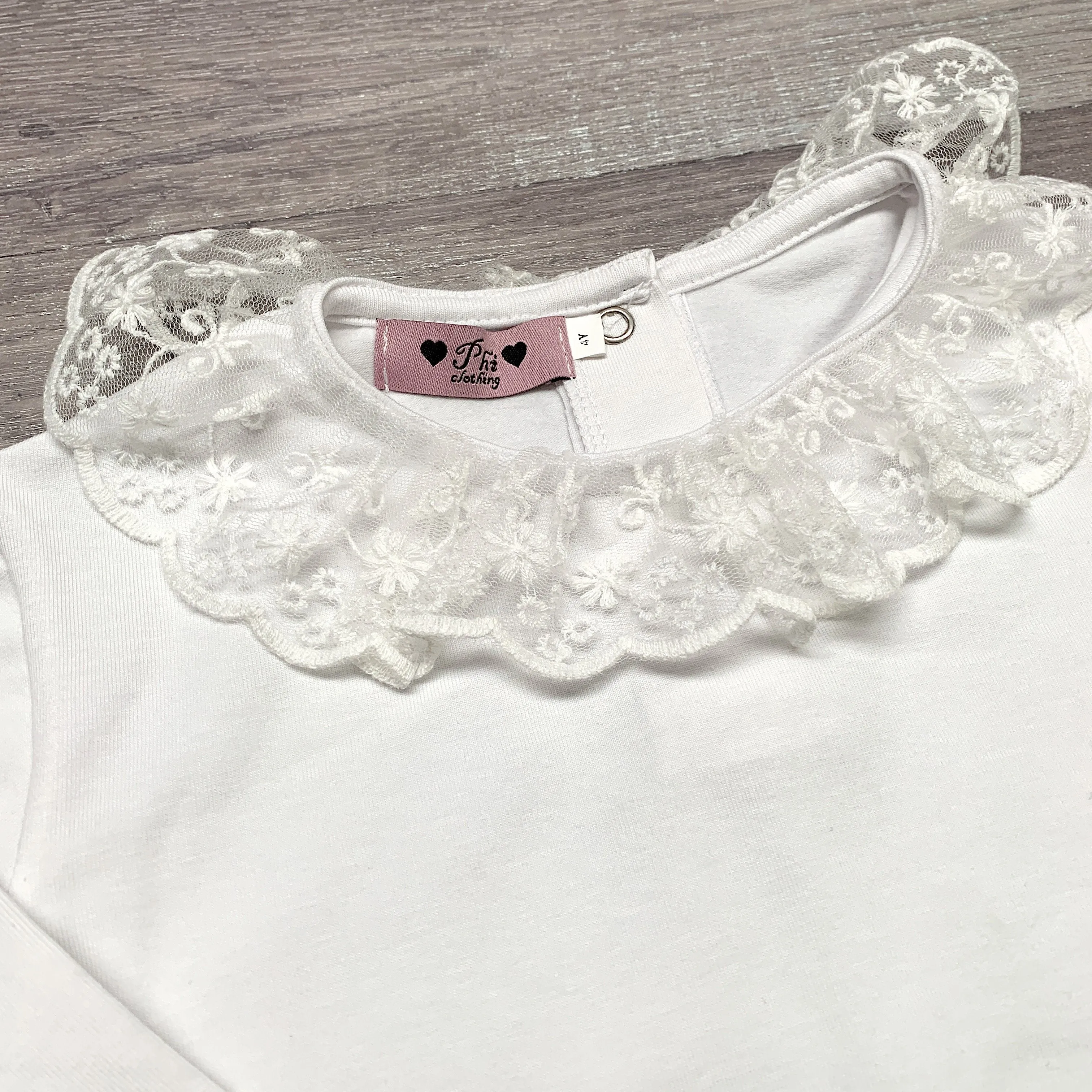 Luxury Italian Lace Top