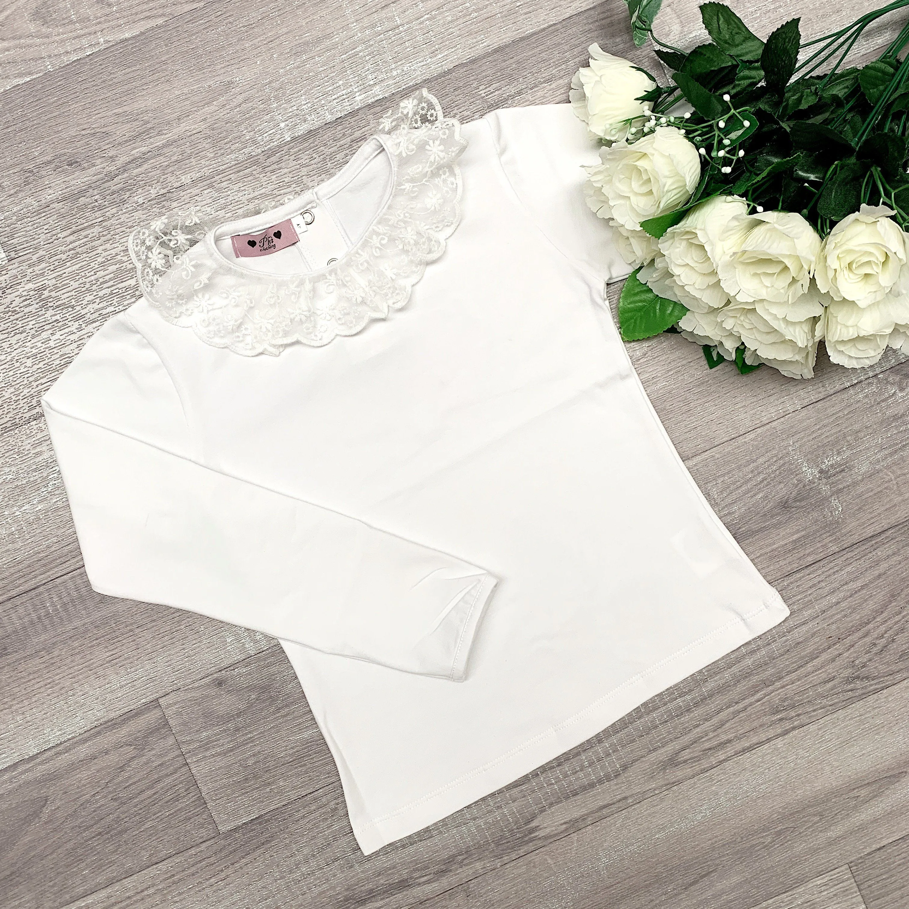 Luxury Italian Lace Top