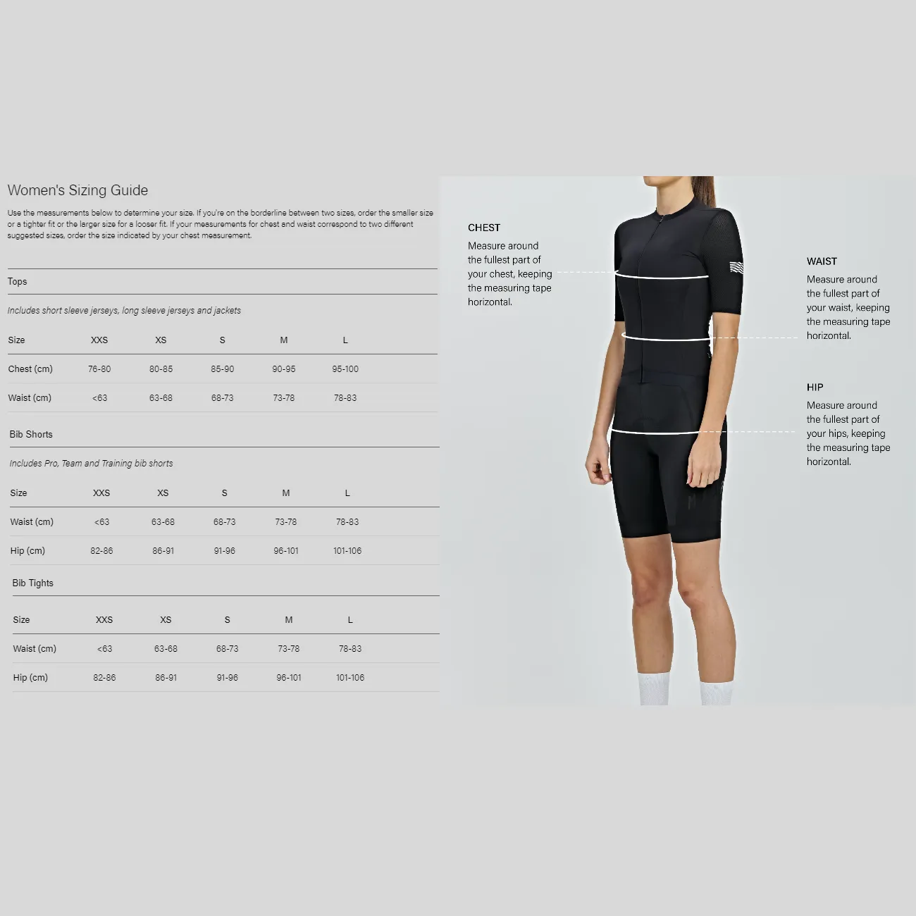 MAAP Womens Team Bib Evo Tight - Black