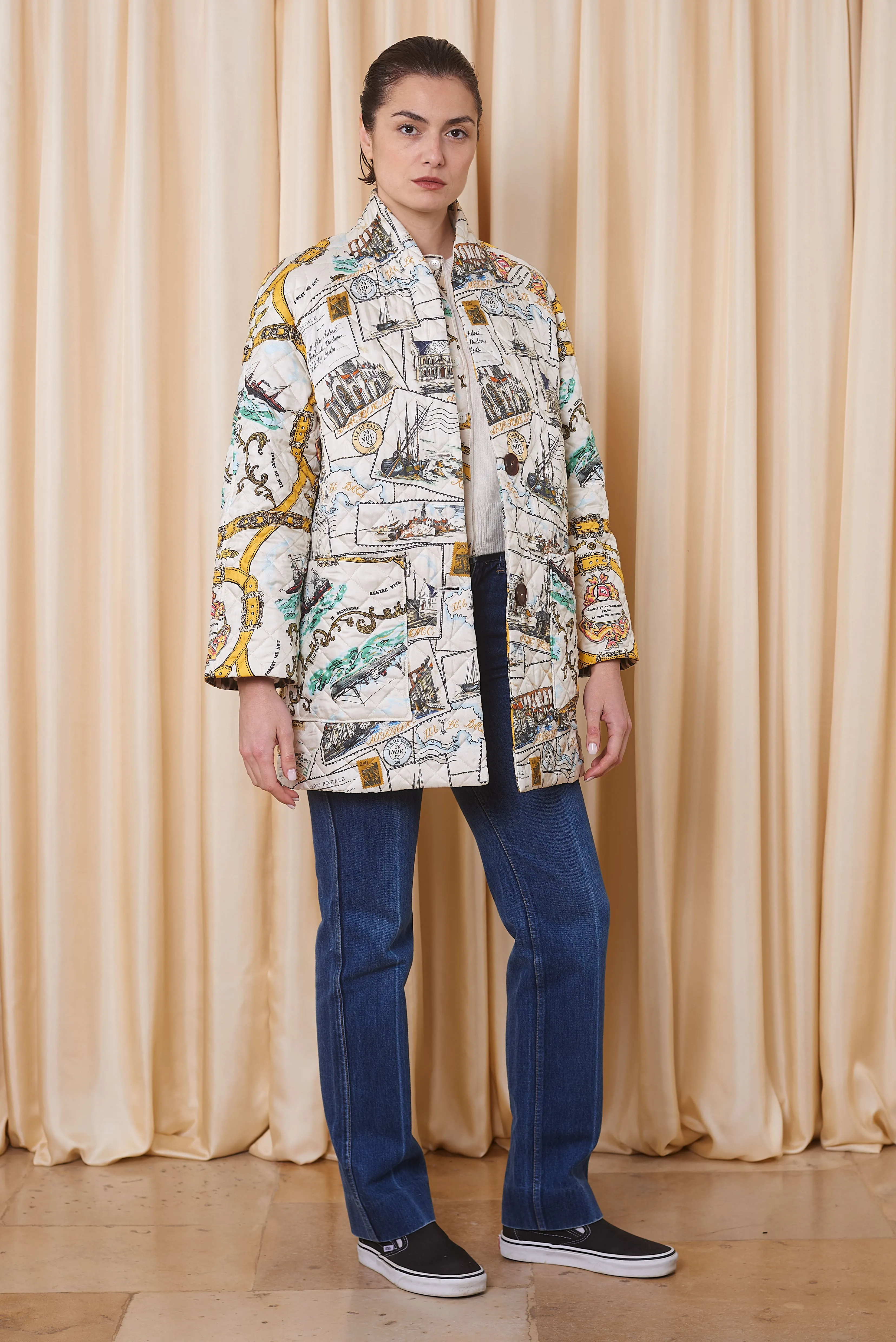 Mela Jacket in Post Card