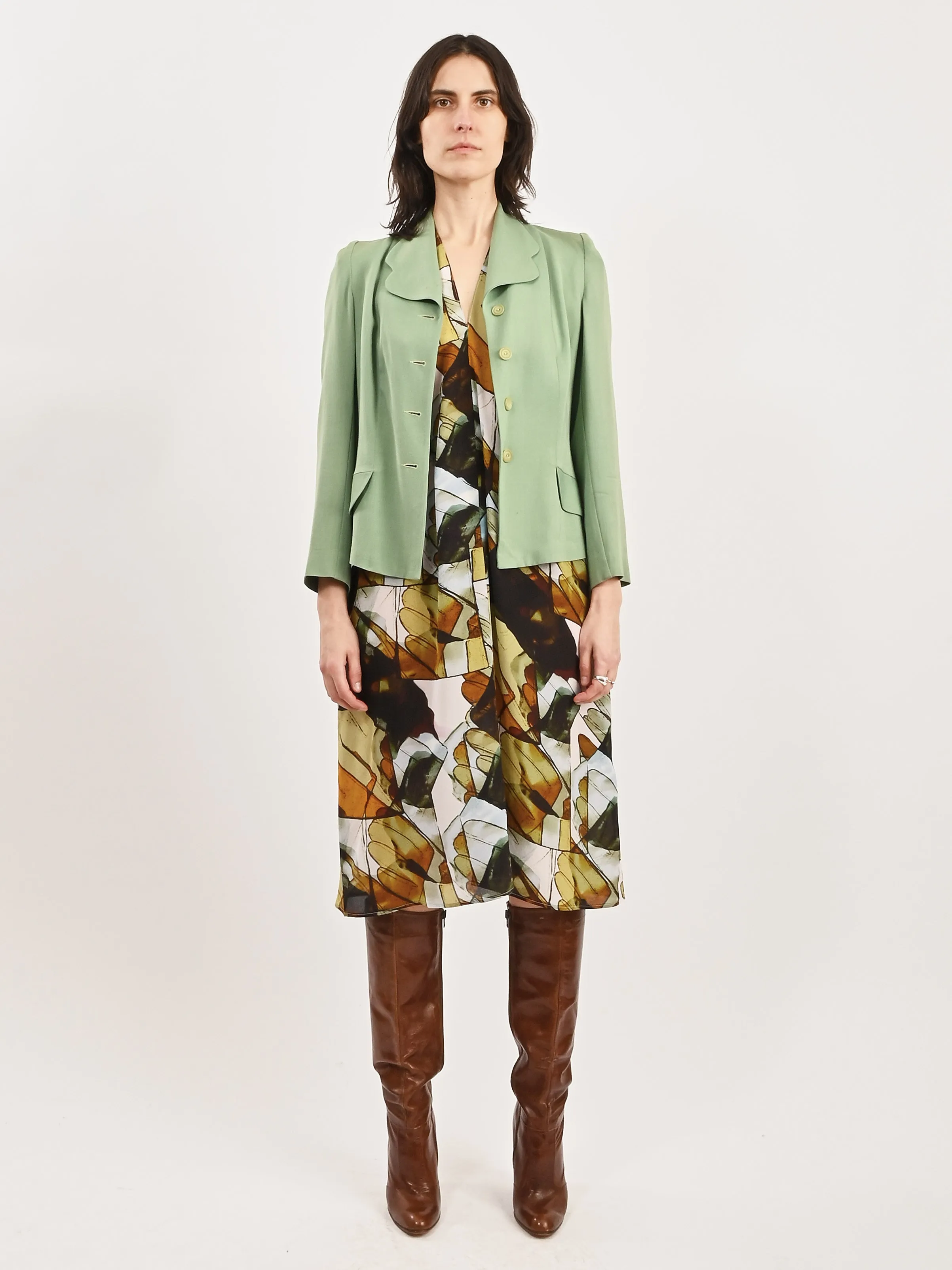 Mint Green 1940s Jacket