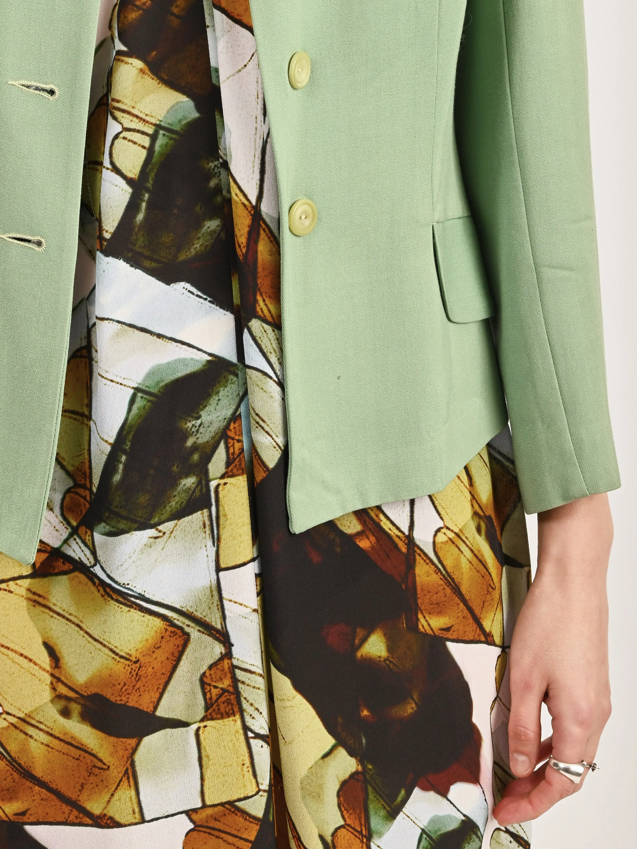 Mint Green 1940s Jacket