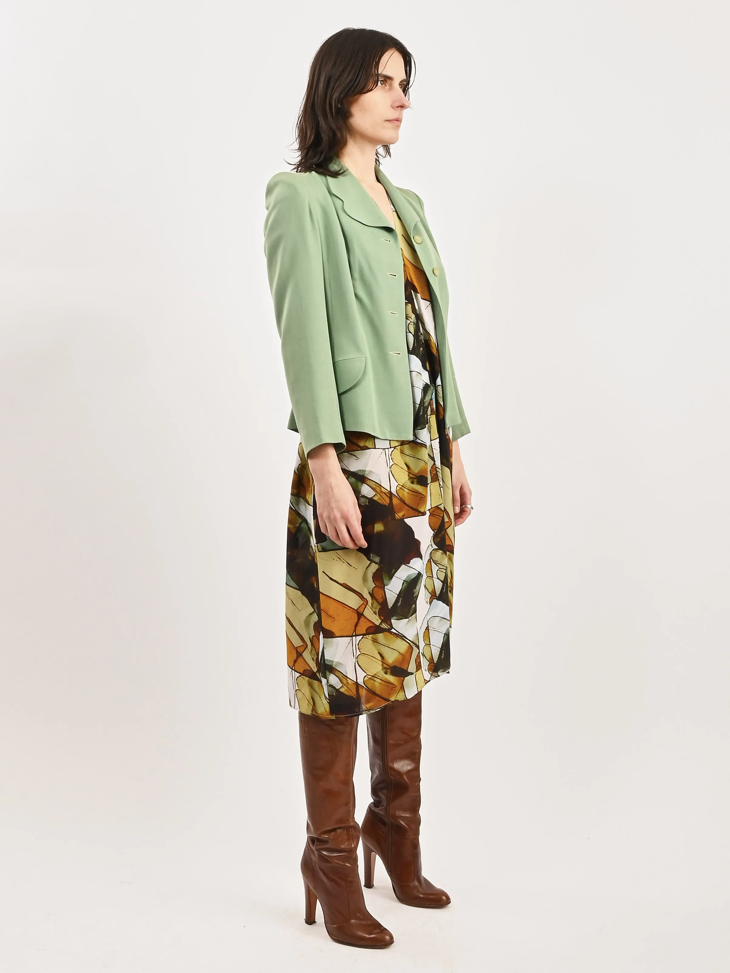 Mint Green 1940s Jacket