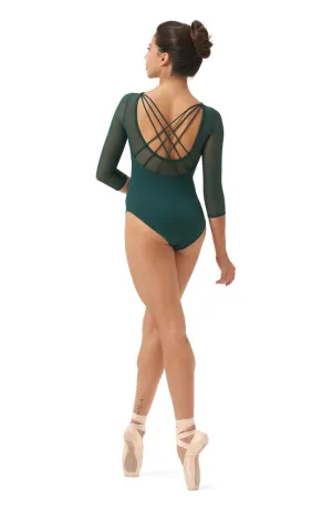 Mirella Adult 3/4 Sleeve Bodysuit